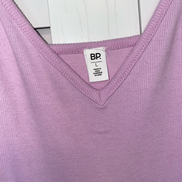 NWT BP lilac ribbed cami bodysuit L 🦄 - Picture 4 of 4